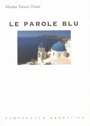 copertina le parole blu