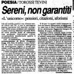 Sereni, non garantiti