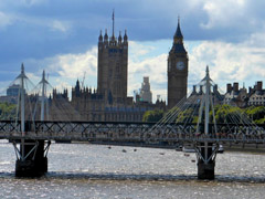 Londra dal Waterloo bridge